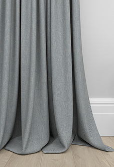 Delicate Chevron, Dark Blue - Made to Measure Curtains